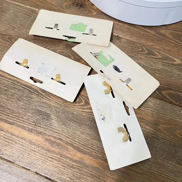 Vintage Shoe Clips Brighton Bows For Nordstrom Set Of 4 Pairs - Picture 3 of 7